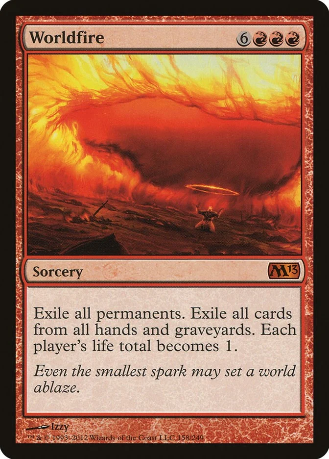 Worldfire (158) (Magic 2013 (M13))