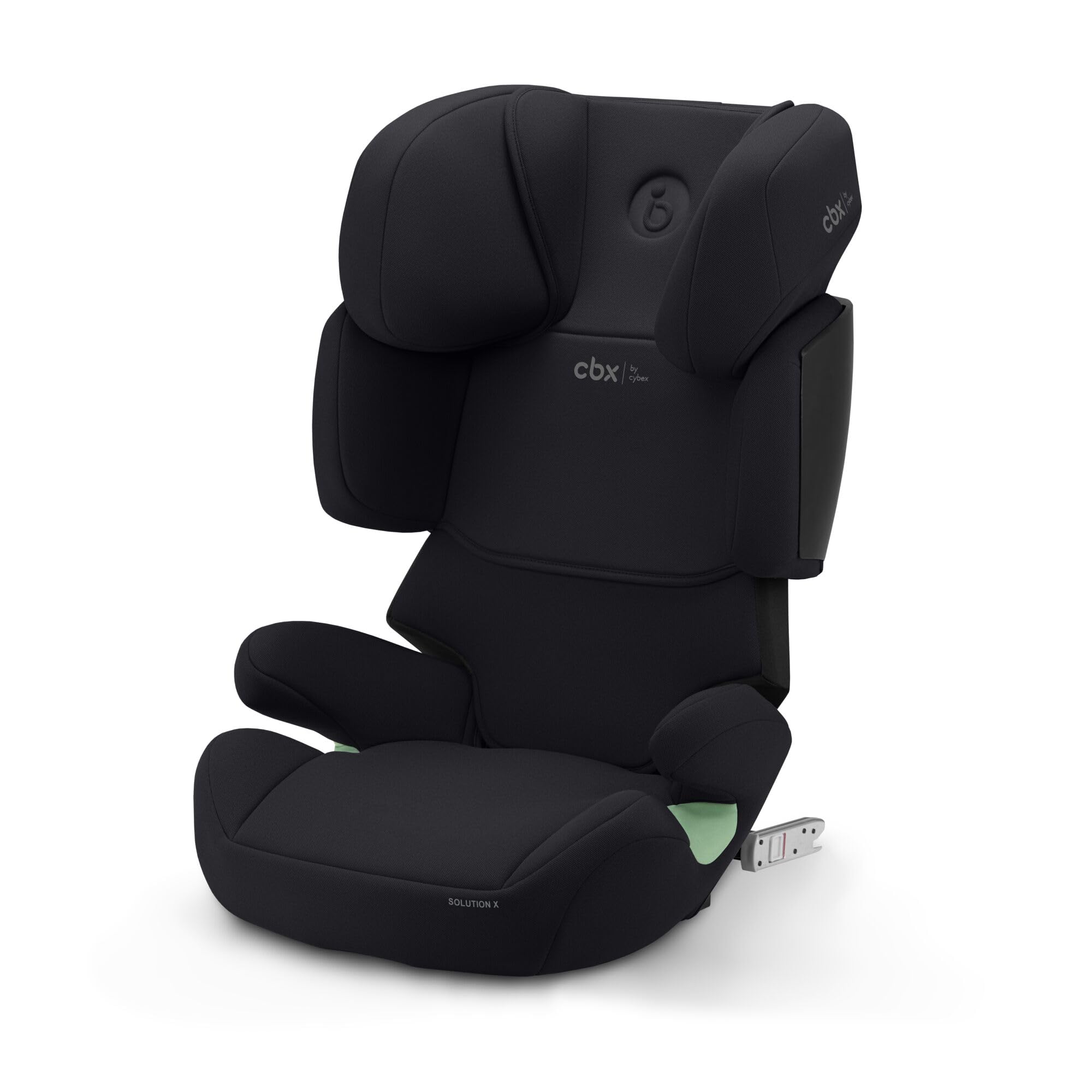 Kinder-Autositz Solution X i-Fix 15-50 kg vorwärtsgerichtet ISOFIX höhenverstellbare Kopfstütze Seitenaufprallschutz Schwarz