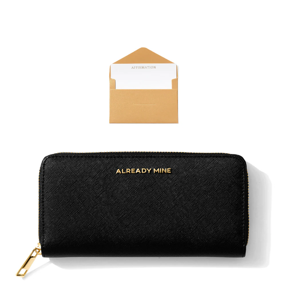 Protection & Inner Power Manifestation Gift Set �C Wallet, Crystals & Ritual Mist