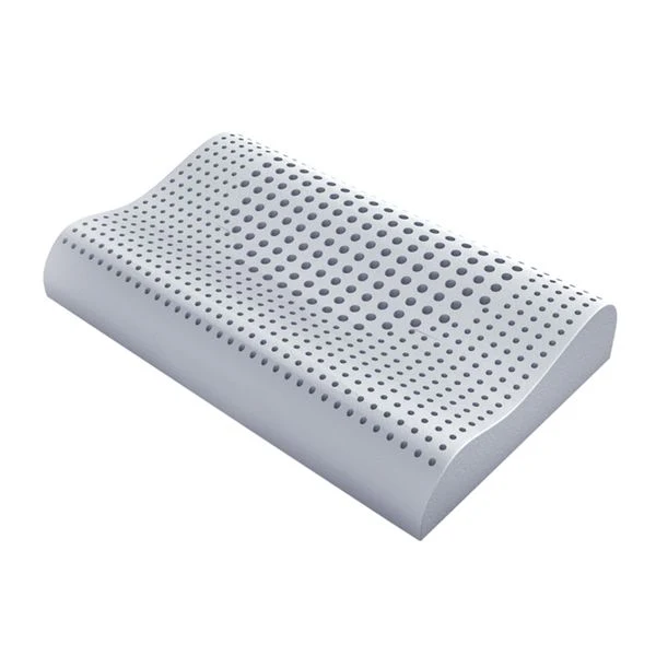 Guanciale Ergonomico in Lattice con Doppia Federa SilverCare – Ideale per Dolori Cervicali e Sonno Supino