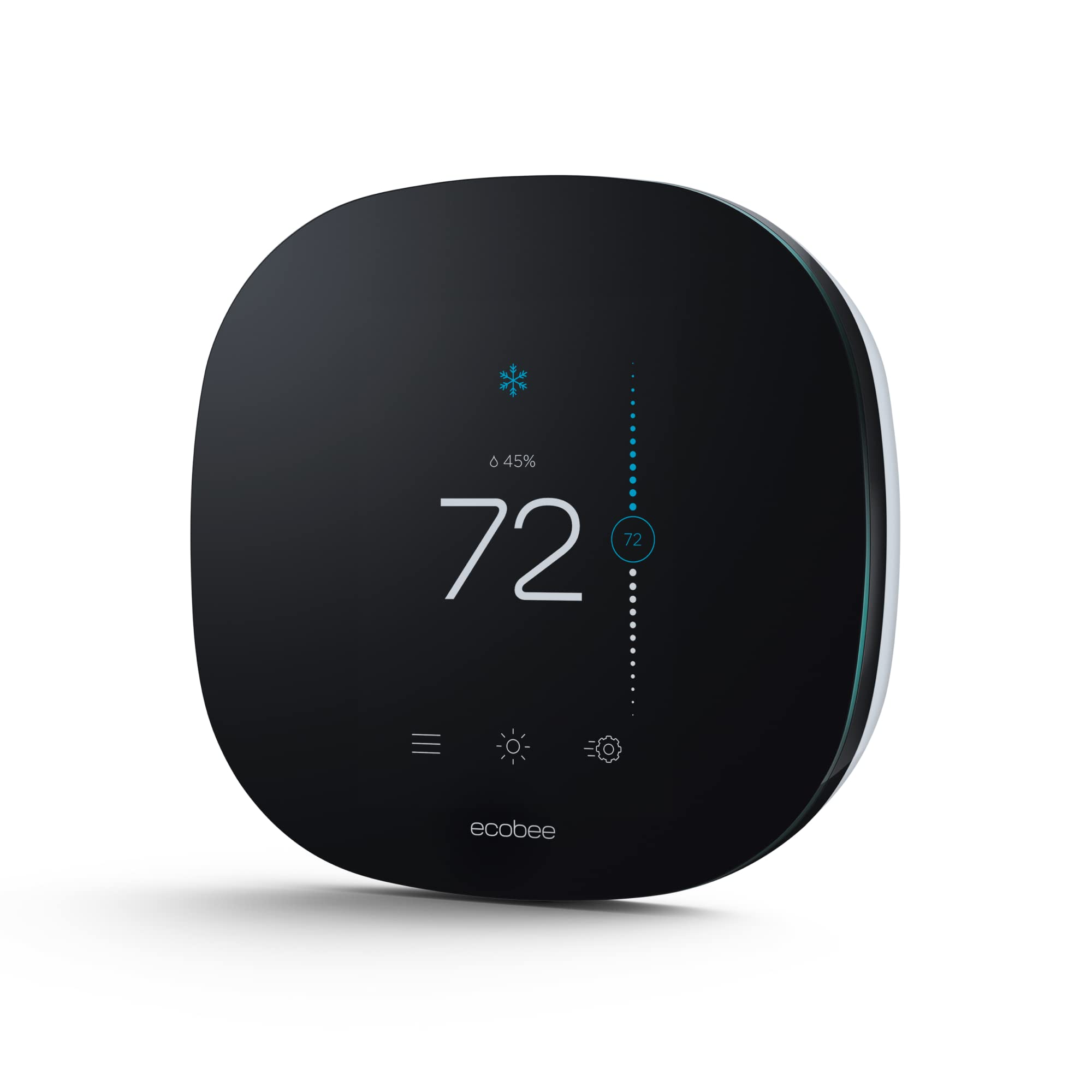 ecobee3 Lite Smart Thermostat &ndash; Programmable Wifi Thermostat &ndash; Works with Siri, Alexa, Google Assistant &ndash; Energy Star Certified &ndash; DIY Install, Black