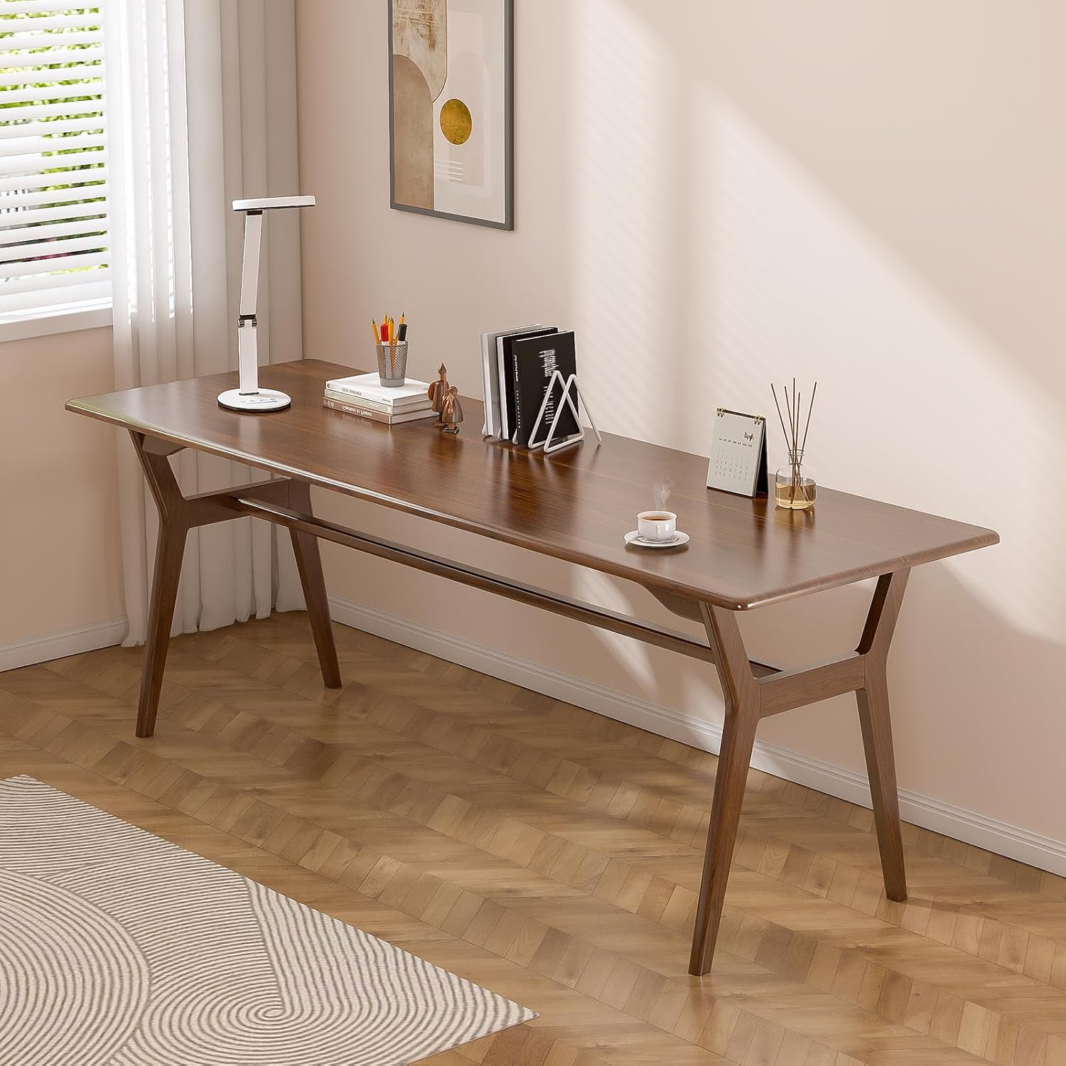 Solid Wood Study Desk - 71