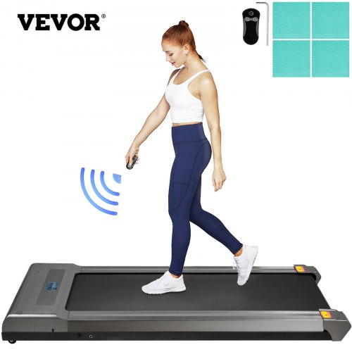 Laufband unter Schreibtisch LED-Digitalanzeige Klappbarer Fitnessgerät 500W