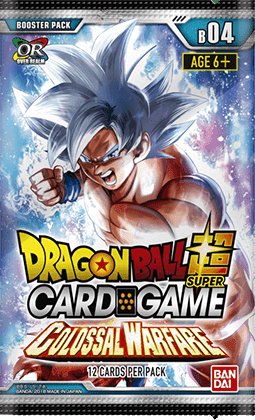 Dragon Ball Super Booster Pack - Colossal Warfare [DBS-B04]