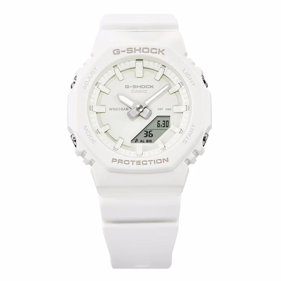 Orologio G-Shock donna GMA-P2100-7AER bianco monocromo
