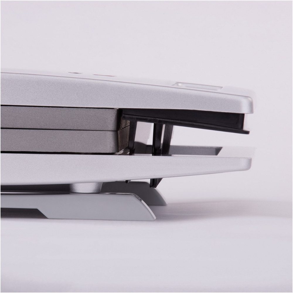 4-in-1-Sandwichmaker Cloer 6219 Sandwichtoaster silber - Sandwichtoaster