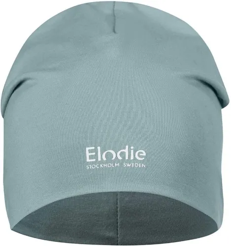 Elodie Details CZAPKA LOGO BEANIE 1-2 AQUA TURKUS