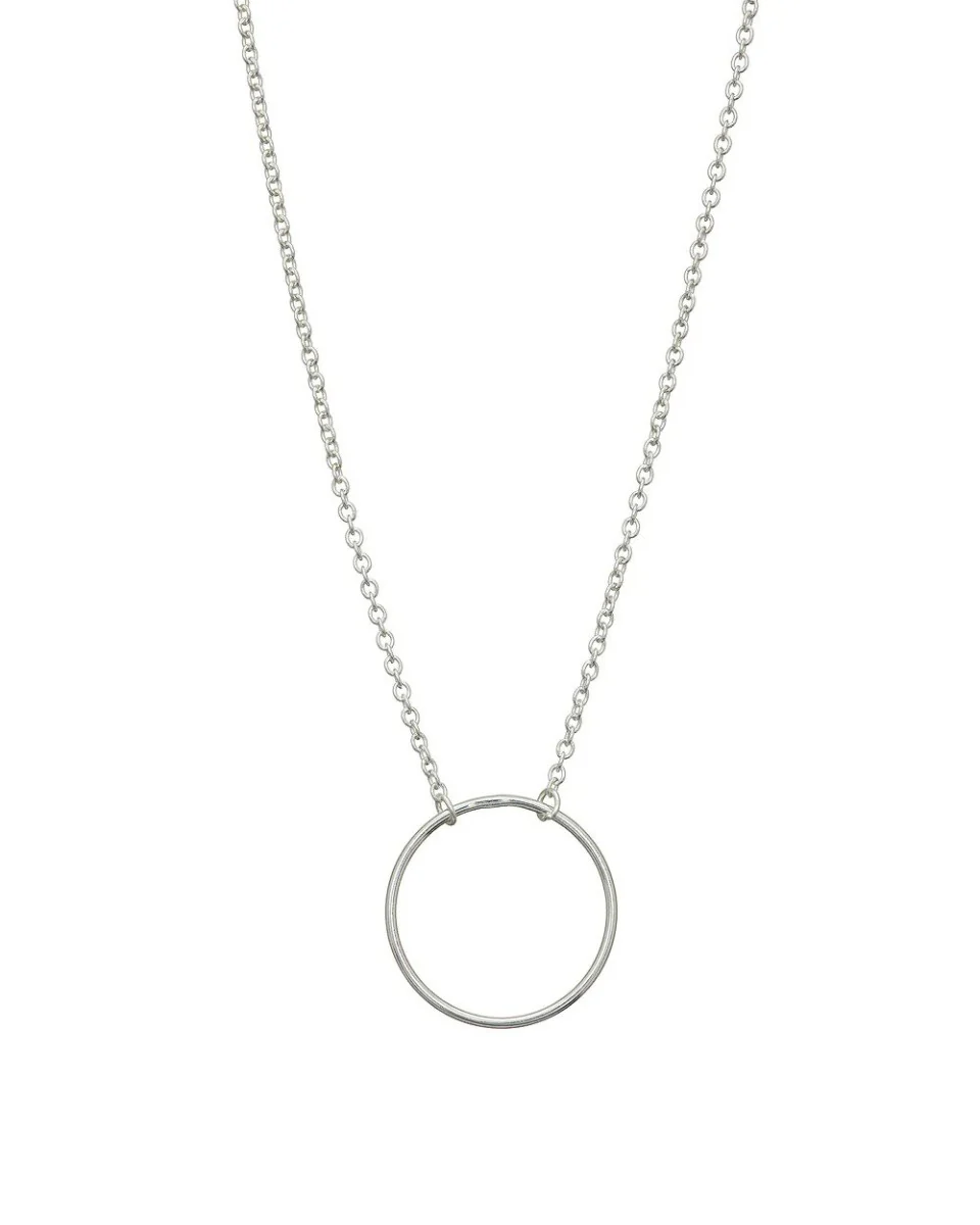 Mary-K Silver Circle Necklace