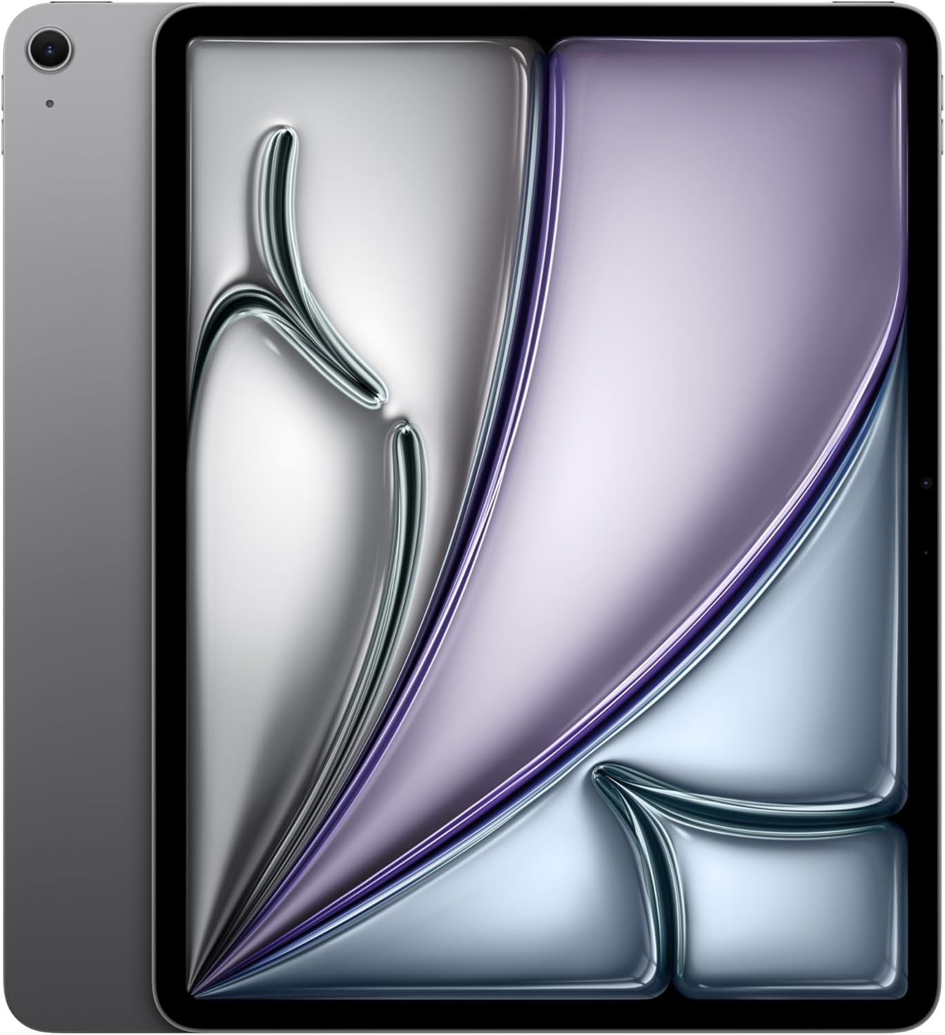 iPad Air 13'' con chip M3:  Intelligence, 128 GB, fotocamera frontale e posteriore da 12MP, Wi-Fi 6E, Touch ID, un giorno intero di batteria — Grigio siderale