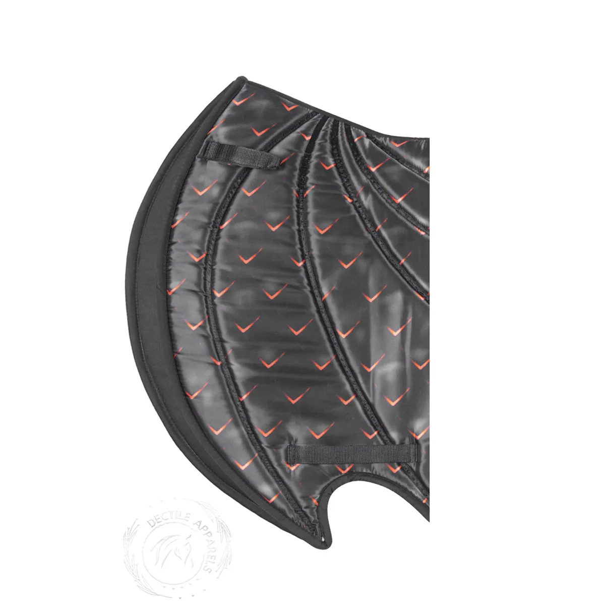 Black Red Arrow Dragon Saddle Pad Premium Style Pad