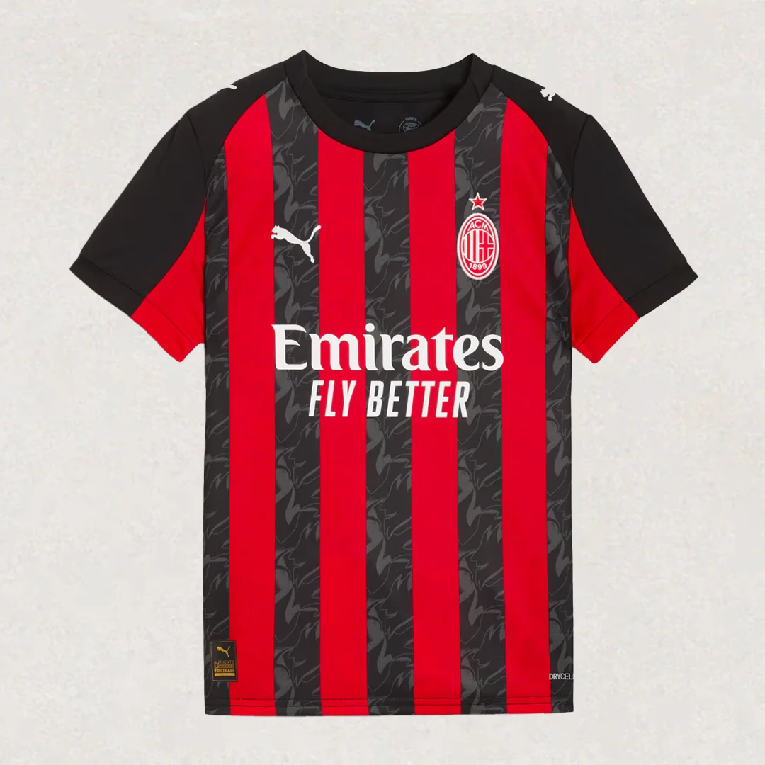 AC Milan 25/26 Kids Home Jersey