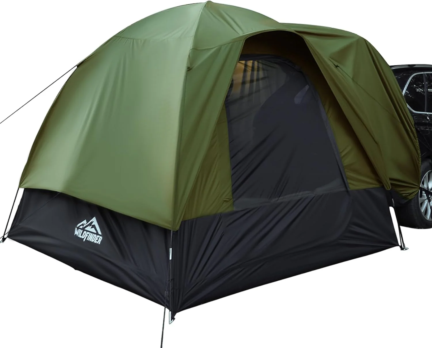 SUV Tent for Camping with Rainfly. Waterproof PU3000mm Double Layer Design. Car Tents for Camping SUV. SUV Tailgate Tent for Outdoor with Storage Bag. for SUV Van. Jeep. Pickup 8