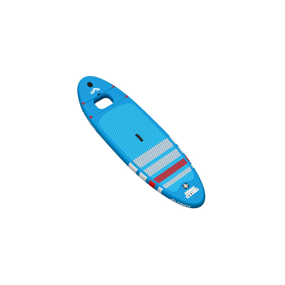 CRIVIT Allround-SUP Aquaview, aufblasbar - B-Ware neuwertig