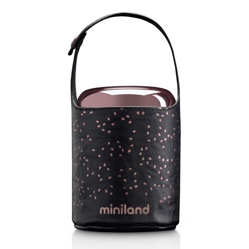 MINILAND TERMOS DO POS Z TORBĄ IZOTER 280 ML ROSE