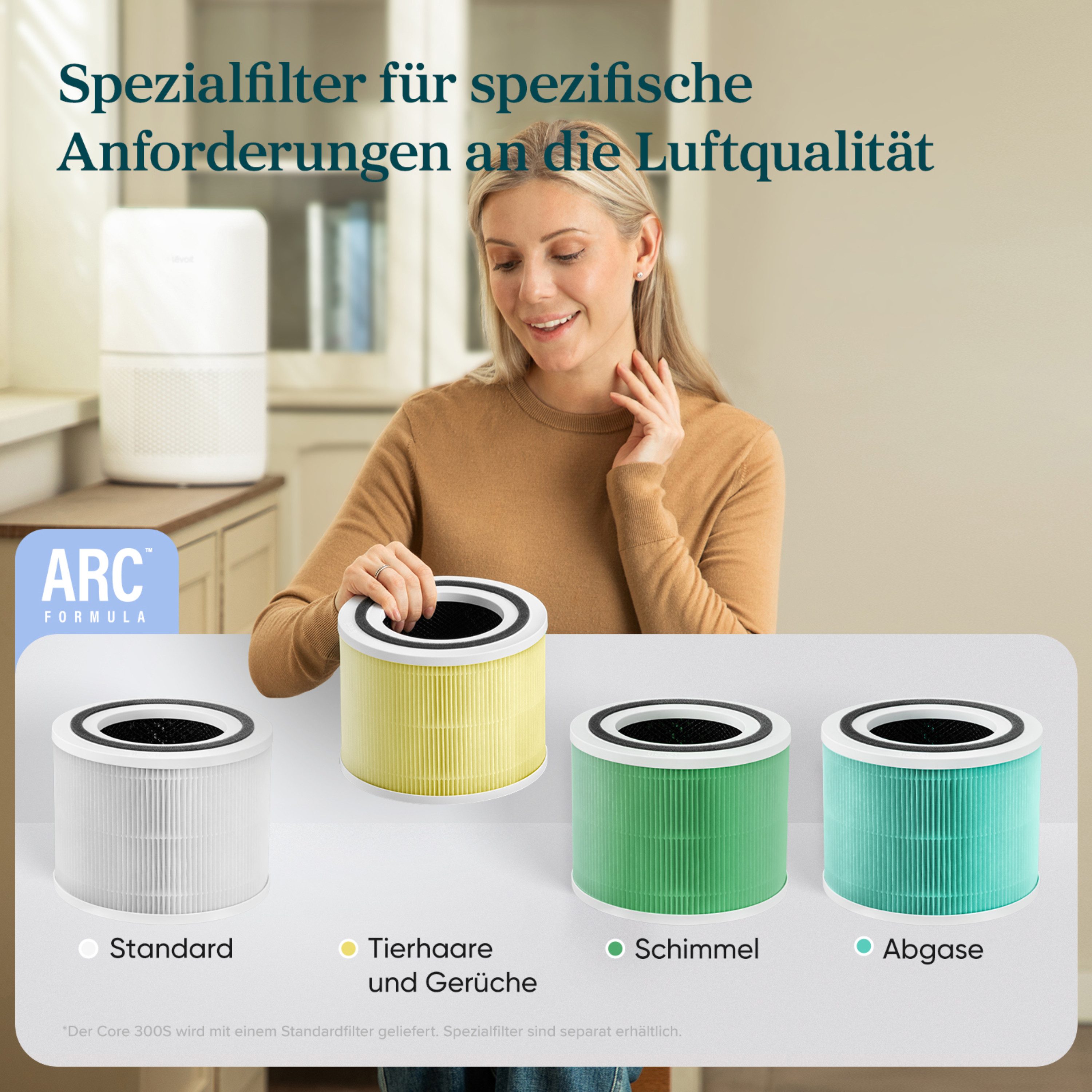 HEPA-Filter 3-Stufen-Filter