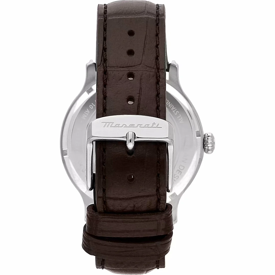 Orologio Maserati Epoca cinturino in pelle con dettagli oro rosa R8851118016