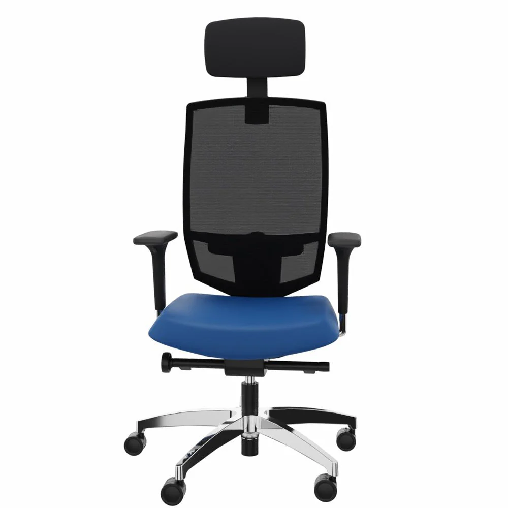 Sedia da ufficio ergonomica Dauphin @JUST EVO MESH AJ 5786 con poggiatesta – Configurabile