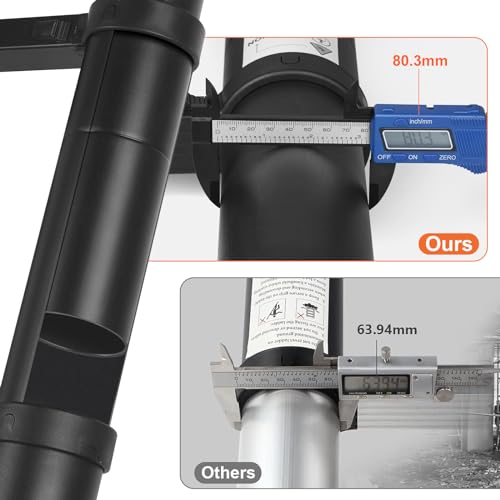 Louak&Hiron Scala telescopica in alluminio, 4,4 m, allungabile, pieghevole, antiscivolo, in alluminio di alta qualità, per uso domestico : Amazon.it: Fai da te