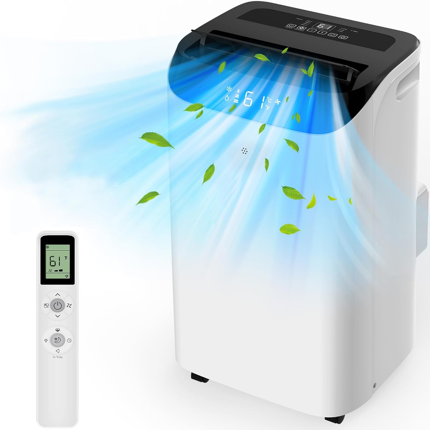 Portable Air Conditioner 12000 BTU, 3-in-1, for 500 Sq Ft Room
