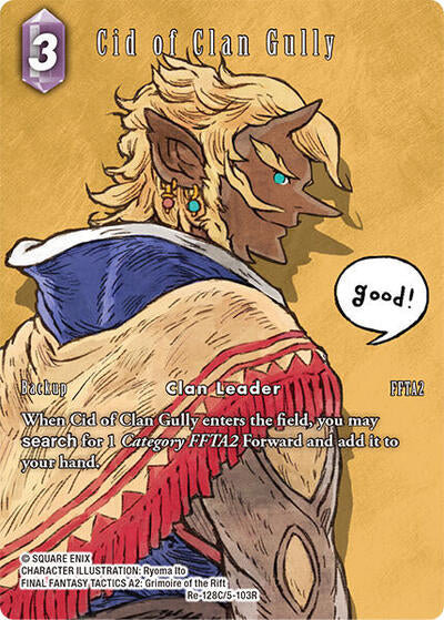 Cid of Clan Gully (Full Art) - Re-128C/5-103R