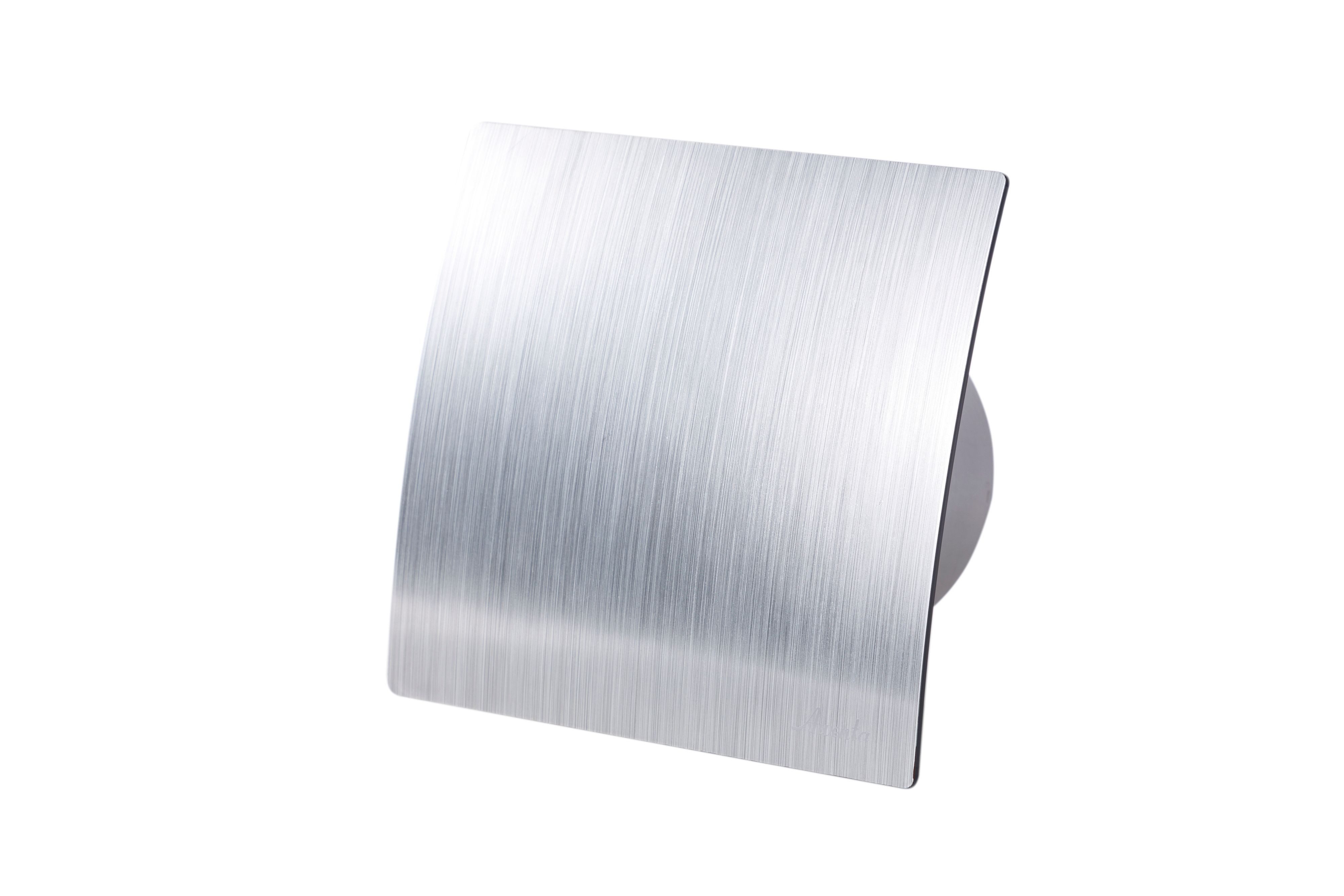 Wandventilator Abluftventilator System Silent Escudo Silber 125 H