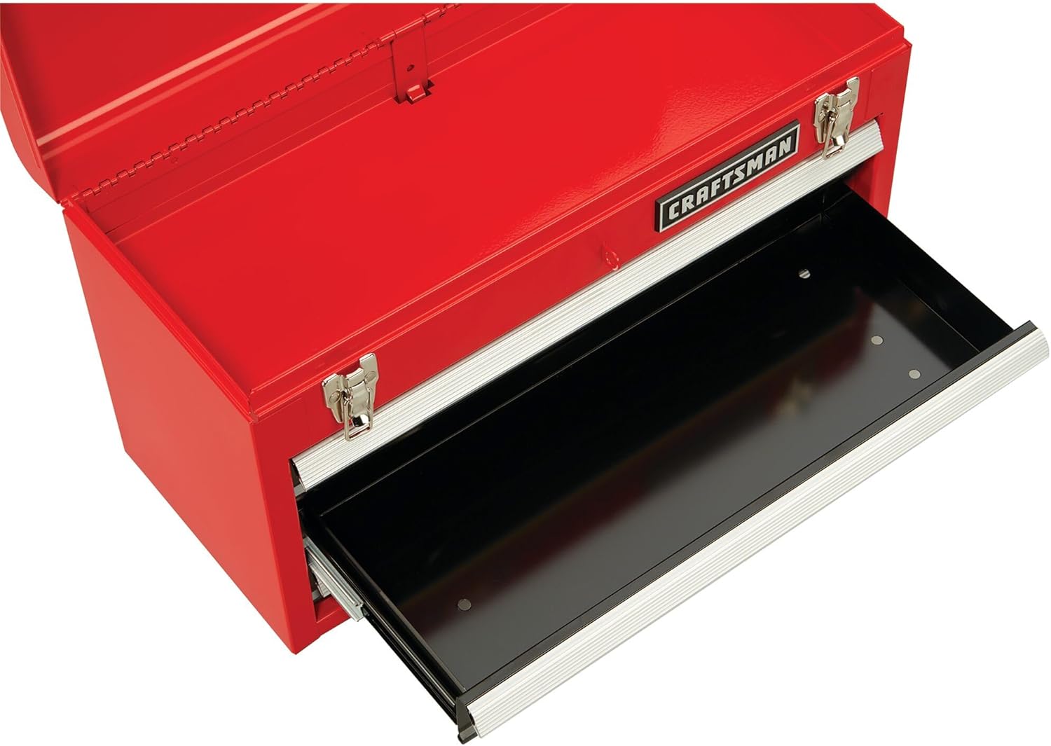 CRAFTSMAN 20-in Wide 3 Drawer Metal Tool Box With Ball-Bearing Drawers (CMST98245RB)