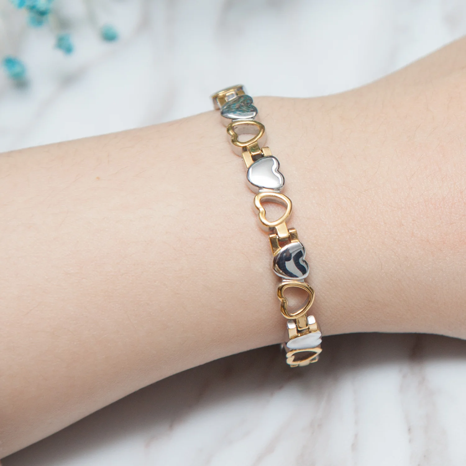 Women Powerful Magnetic Therapy Bracelet for Pain