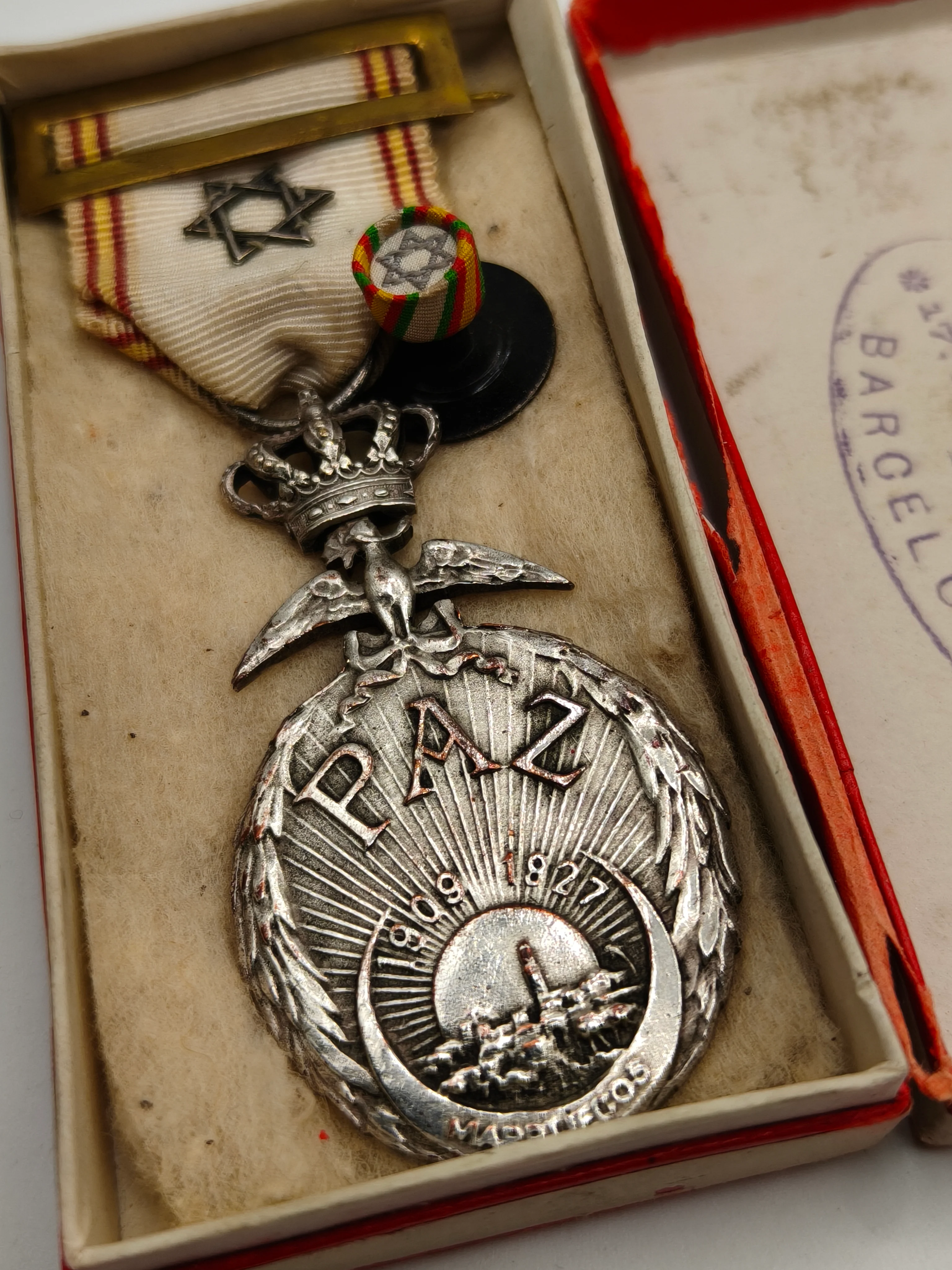 Medalla Paz de Marruecos 1927. Guerra de ��frica