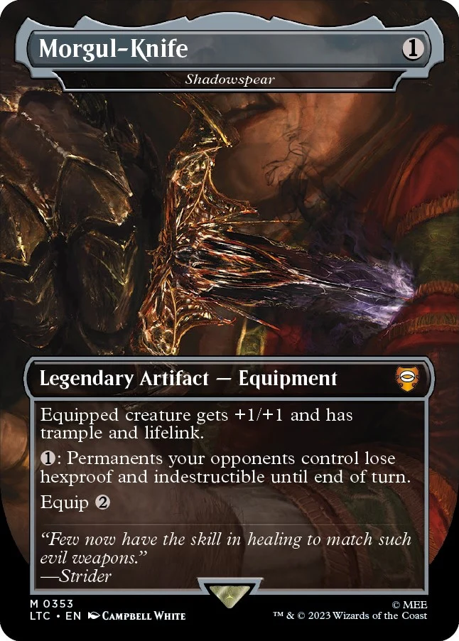 Morgul-Knife - Shadowspear (353) (LTC)