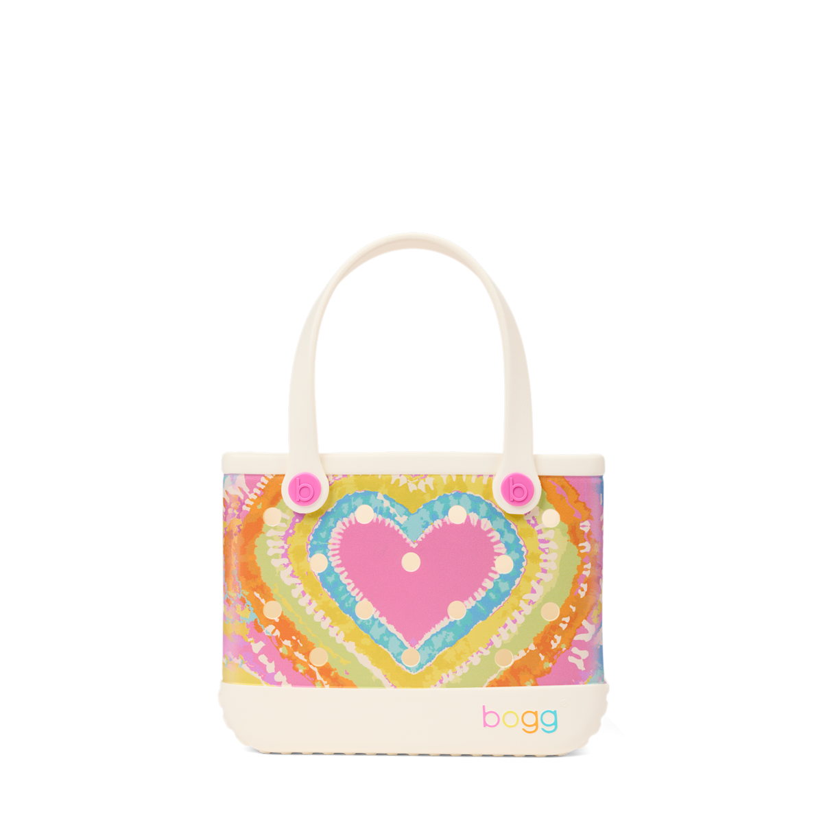 Bitty Bogg Bag – Dye-licious Heart Pink Taffy