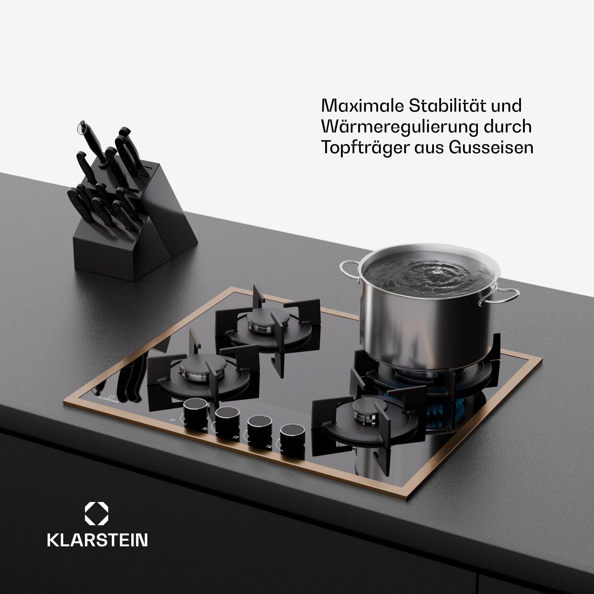 Induktions-Kochfeld Lumiflame