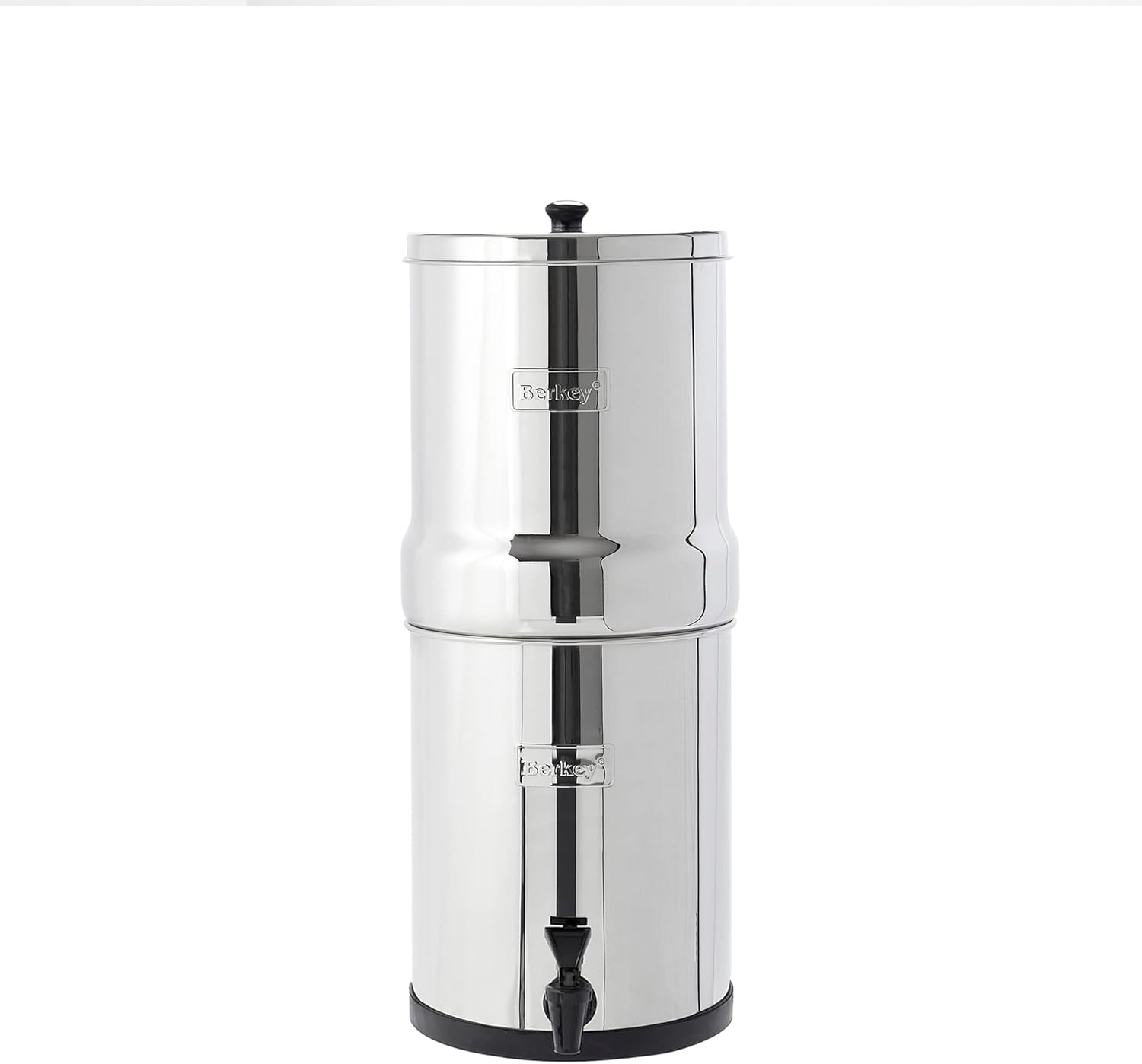 Travel Berkey Gravity Water Filter, 2 Black Elements, Portable