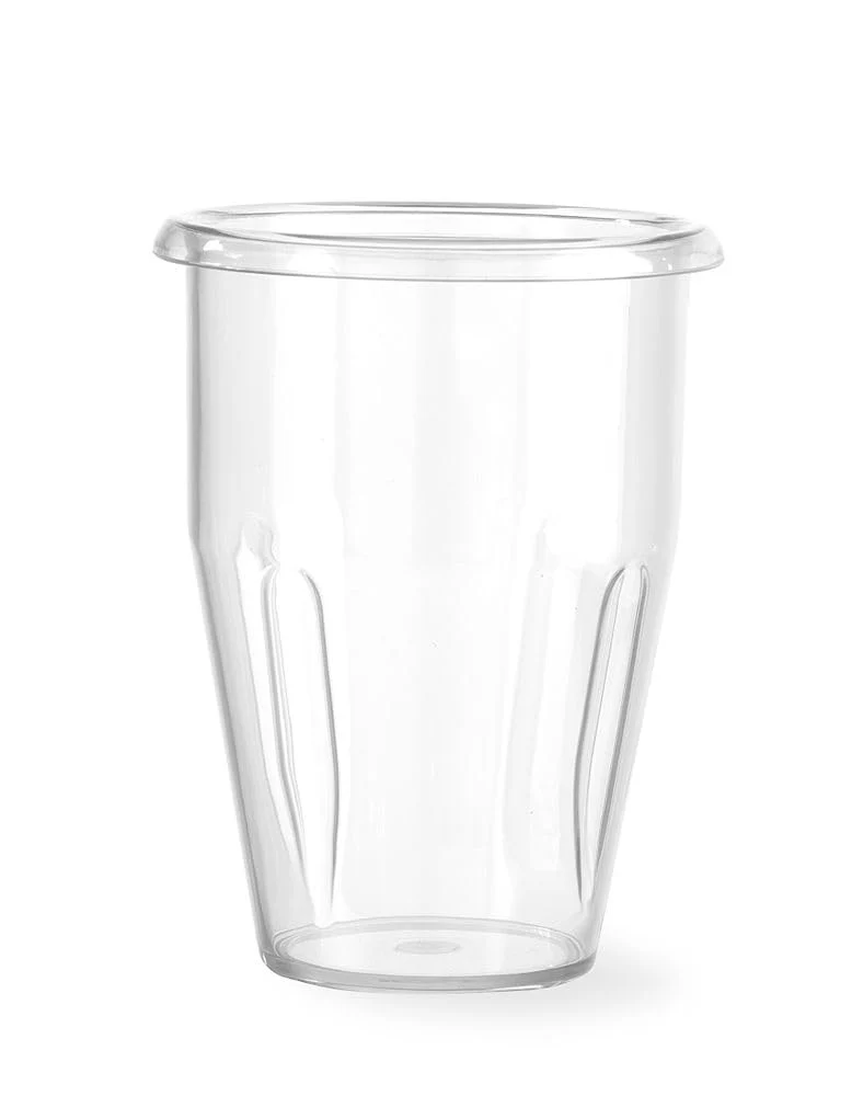 HENDI Melkshake Maker, Incl. 2 mengbekers (roestvrij staal en polycarbonaat) en 4 verwisselbare roerwerken, Drinkmixer, Frapp��s, Drankmixer, 230V/400W, 170x196x(H)490mm, Karamel