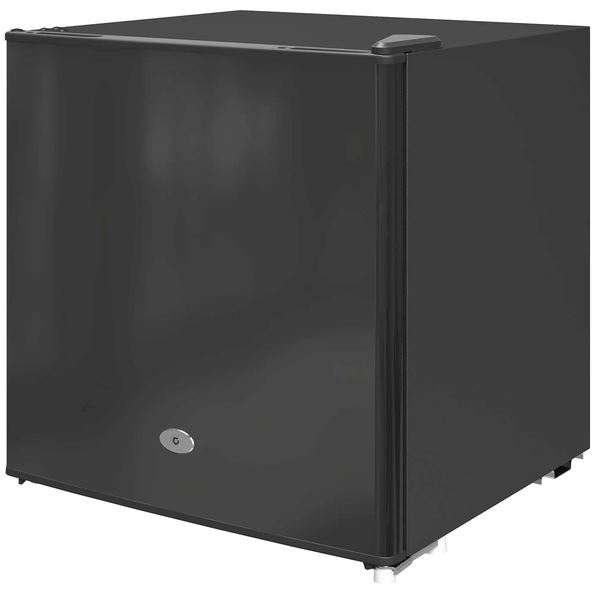 HOMCOM Mini-Vriezer 35 L Vriesbox Elektrisch Vrijstaand 45 W Mini Vriezer 47 x 44,2 x 48,8 cm Zwart