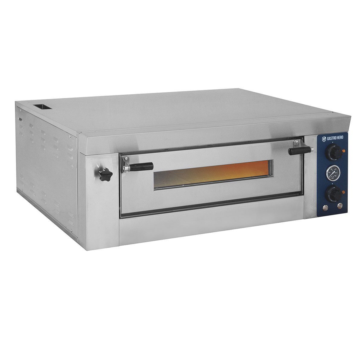 Pizzaofen Pizzaofen - 1 Backkammer - Schamottsteinboden 114 x 83 x 40 cm