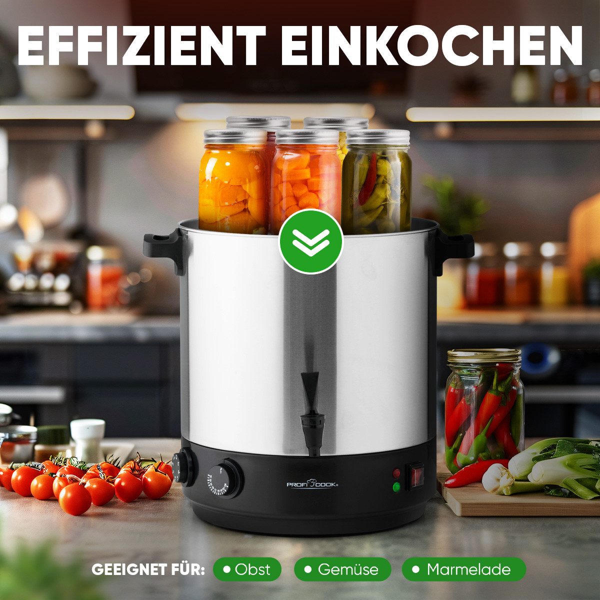 Einkoch- und Heißgetränkeautomat PC-EKA 1283