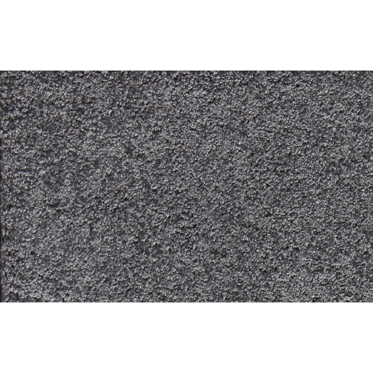 Homcom Fußmatte waschbar Gummiumrandung Grau 150 x 90 x 0,5 cm