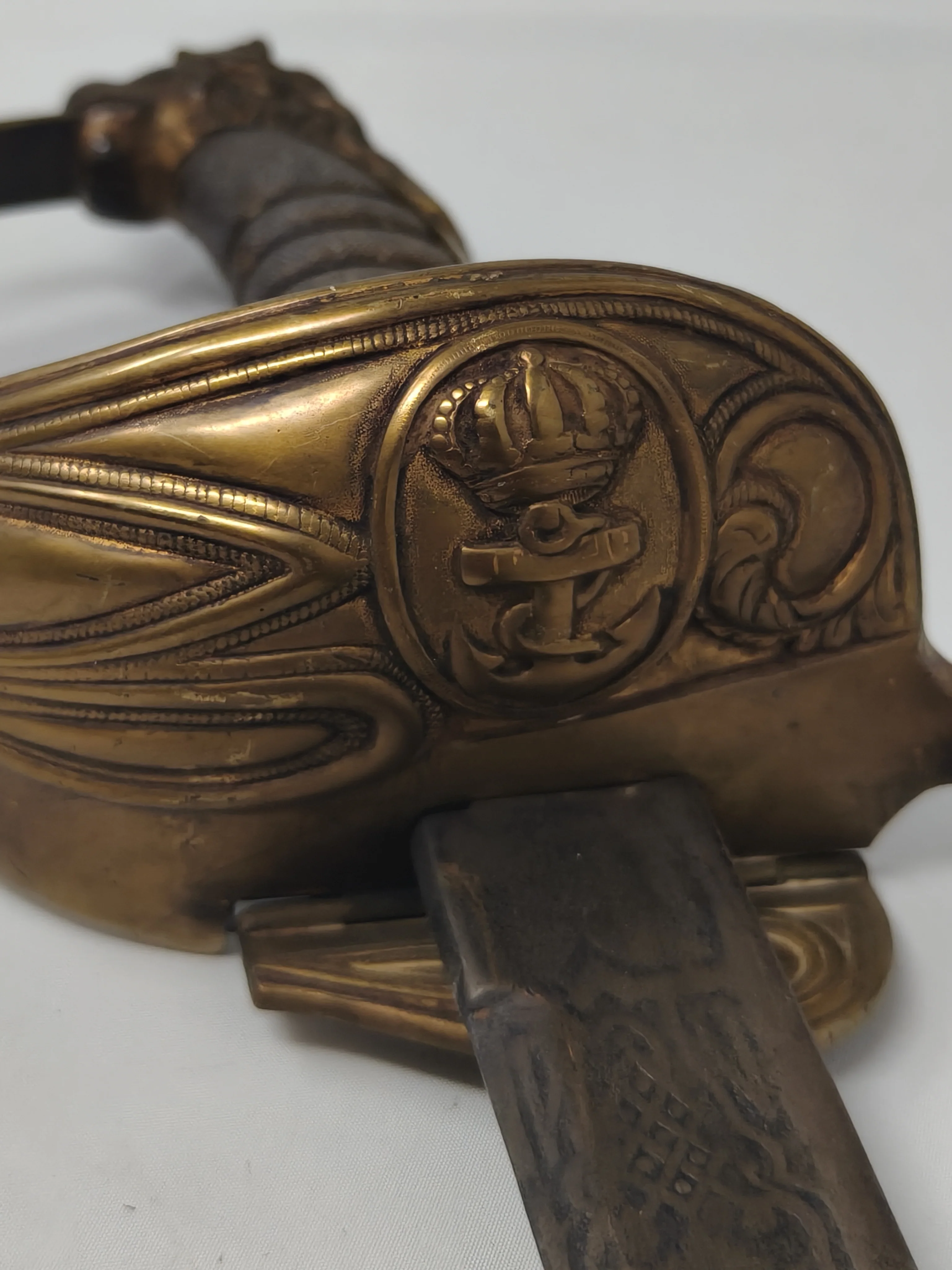 Spanish Marine Saber. Colonial period 1874.