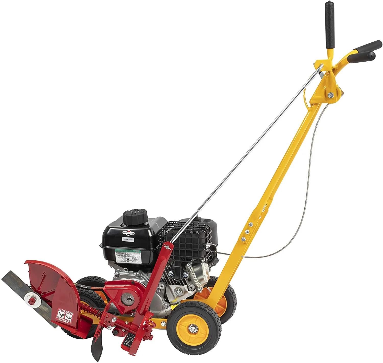 Tagliabordi a benzina 101-5.5GT-7 con motore B&S da 3,5 CV / 5,50 lb-ft di coppia lorda, ruote da 7 pollici.