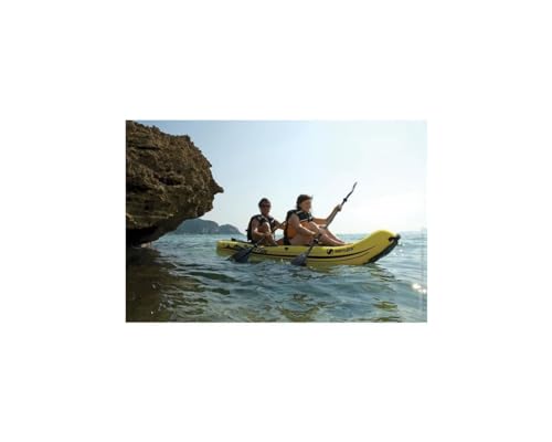 Sevylor Reef 300 Kayak Mare Gonfiabile, Sit On Top, 2 Posti, Giallo Nero, ‎296 x 81 x 55 Cm : Amazon.it: Sport e tempo libero