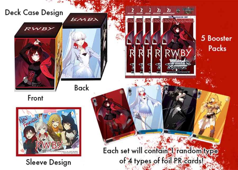 Weiss Schwarz RWBY Supply Set - English