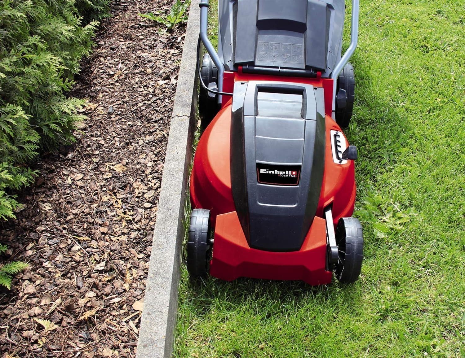 Einhell GC-EM 1742 , Tosaerba elettrico, 1700W, Larghezza di taglio 42 cm