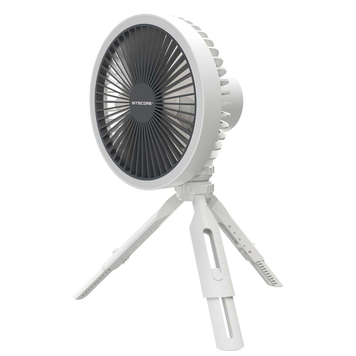 Tischventilator NEF10 mit LED-Licht - Ventilator Weiß