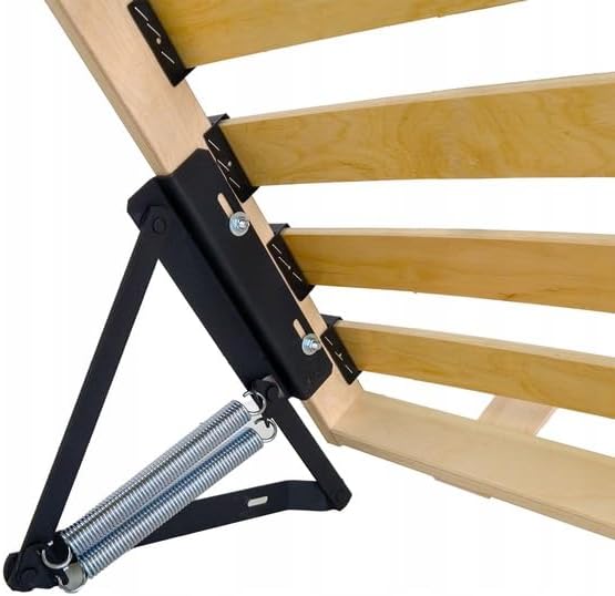 Doppelbett 180x200cm, Stauraumbett mit Bettkasten & Birkenholz Lattenrost, Robustes Bett mit Kopfteil, Bettgestell aus Schichtstoffplatte, ohne Matratze, Weiß