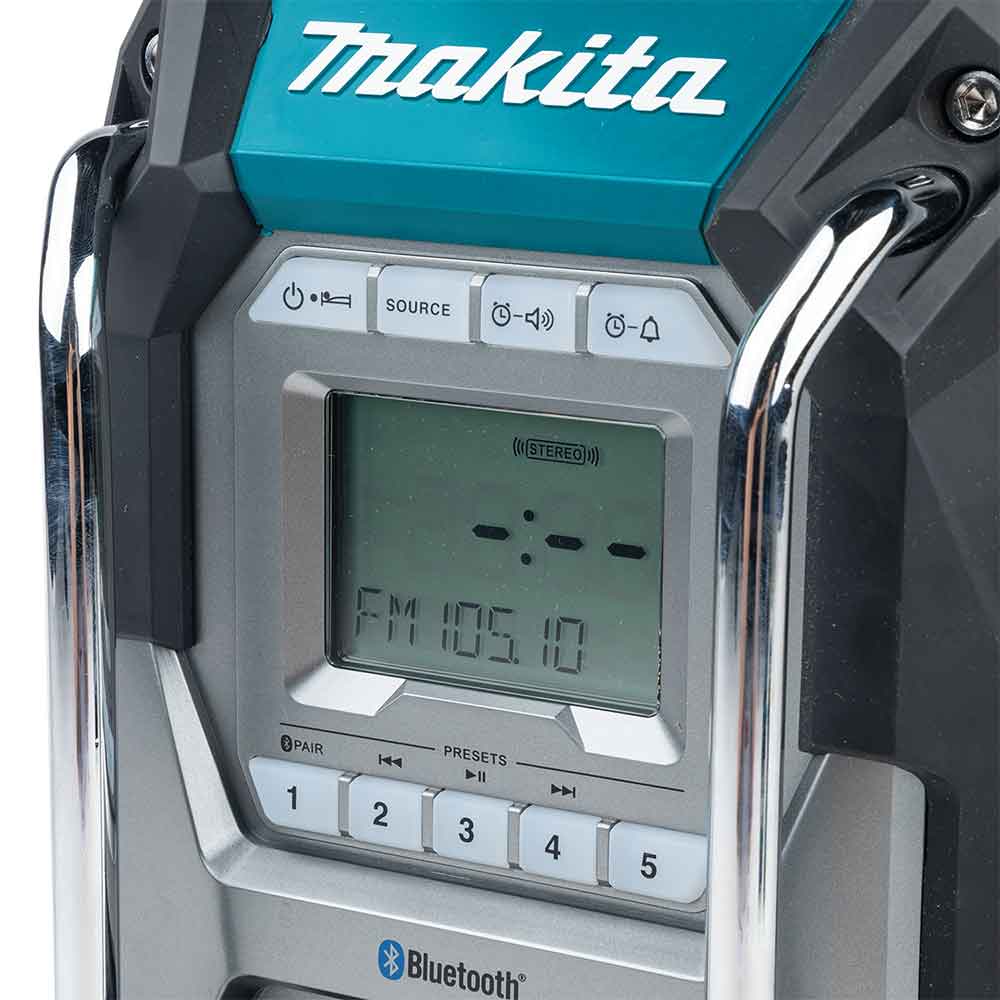 2025 Makita GRM02 Draadloze Radio met Bluetooth 40V MAX XGT - Los Gereedschap
