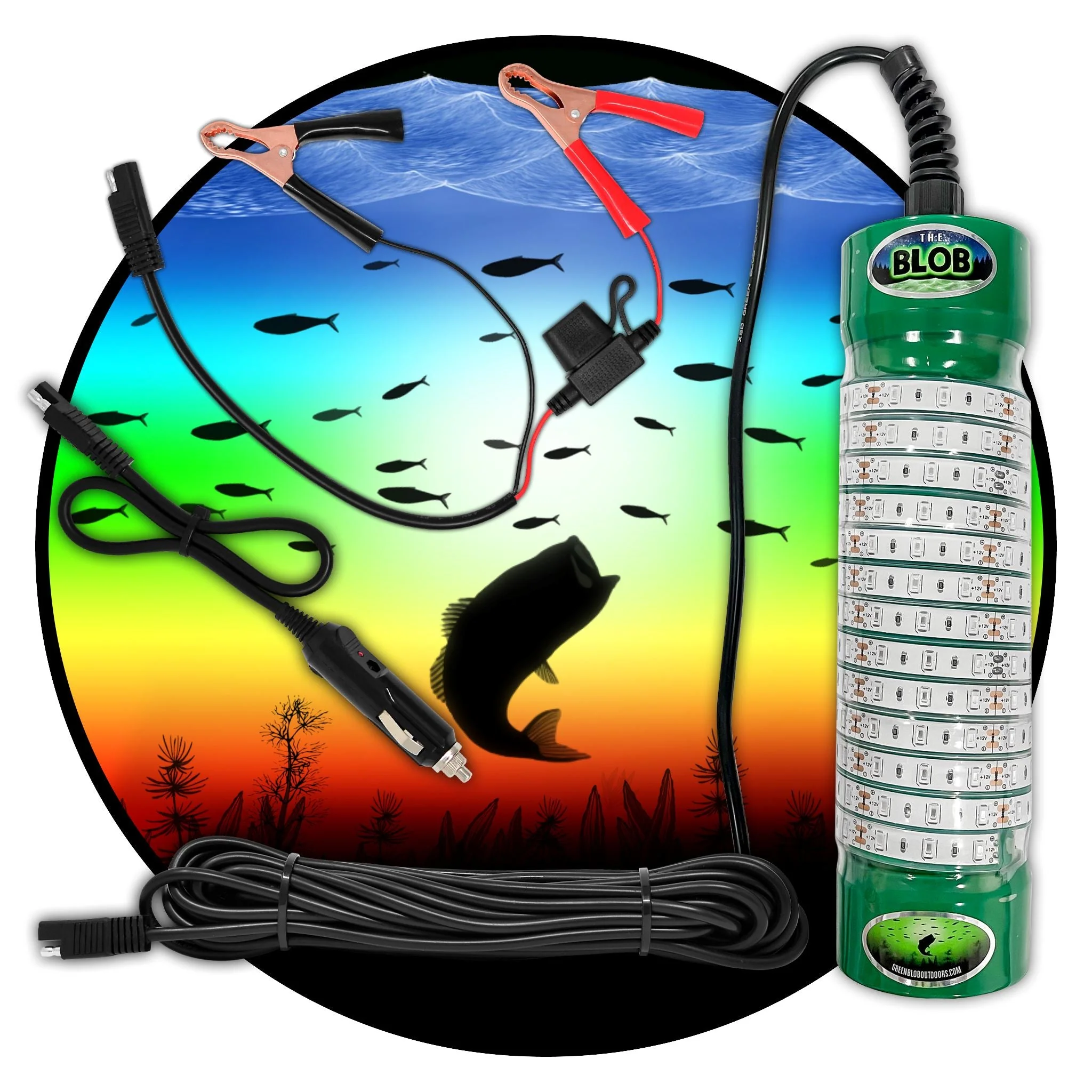 Build Your Blob LED Underwater Fishing Lights