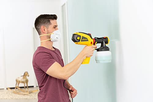 WAGNER Pistola a Spruzzo W 590 Flexio, per Vernici per Pareti (no farine minerali), Smalti e Velature, Ambiente Interno/Esterno, Resa 15 M² 6 Min, Capacità 1300 Ml/800 Ml, 630 W : Amazon.it: Fai da te