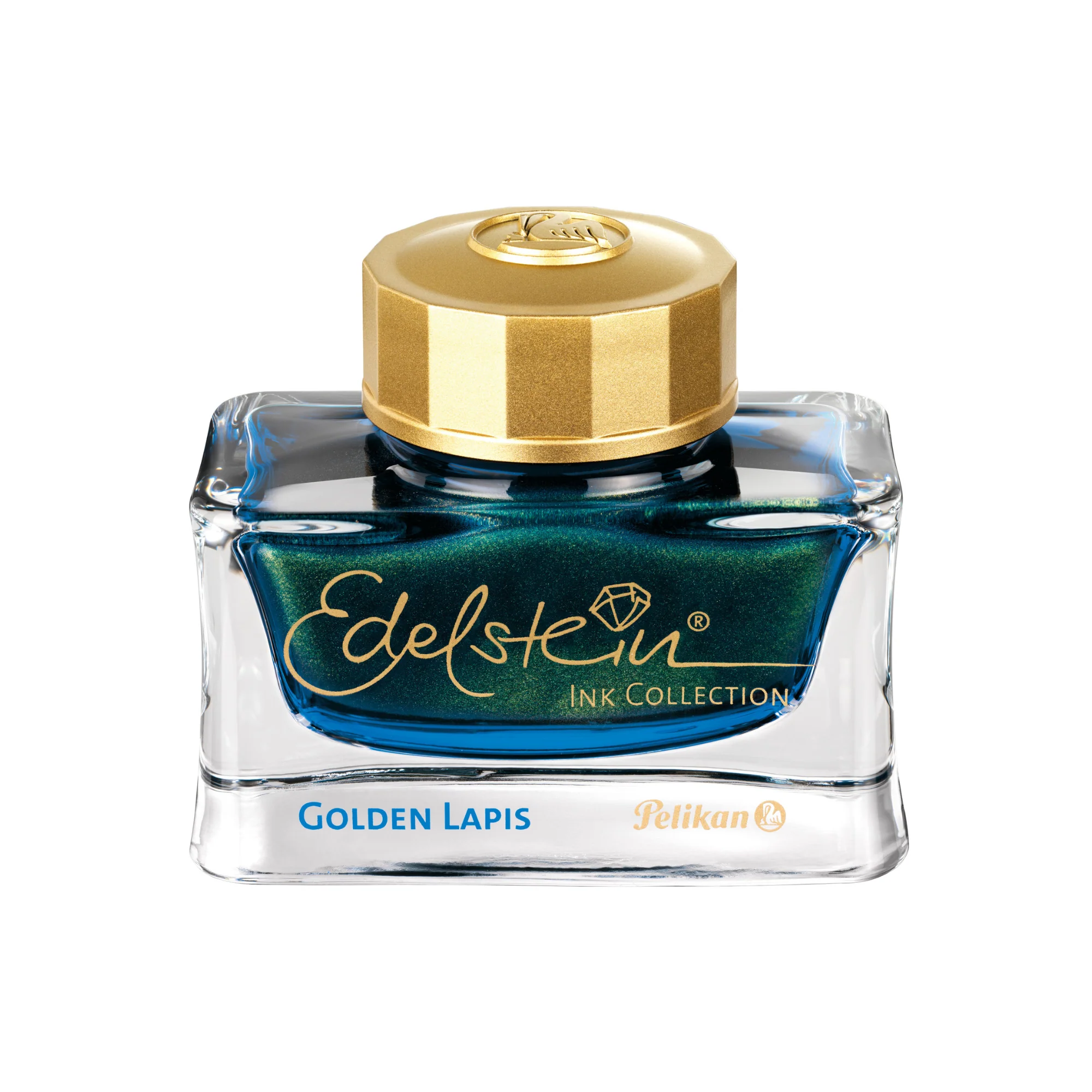 Pelikan Edelstein Fountain Pen Ink - Golden Lapis (Ink of the Year 2024)