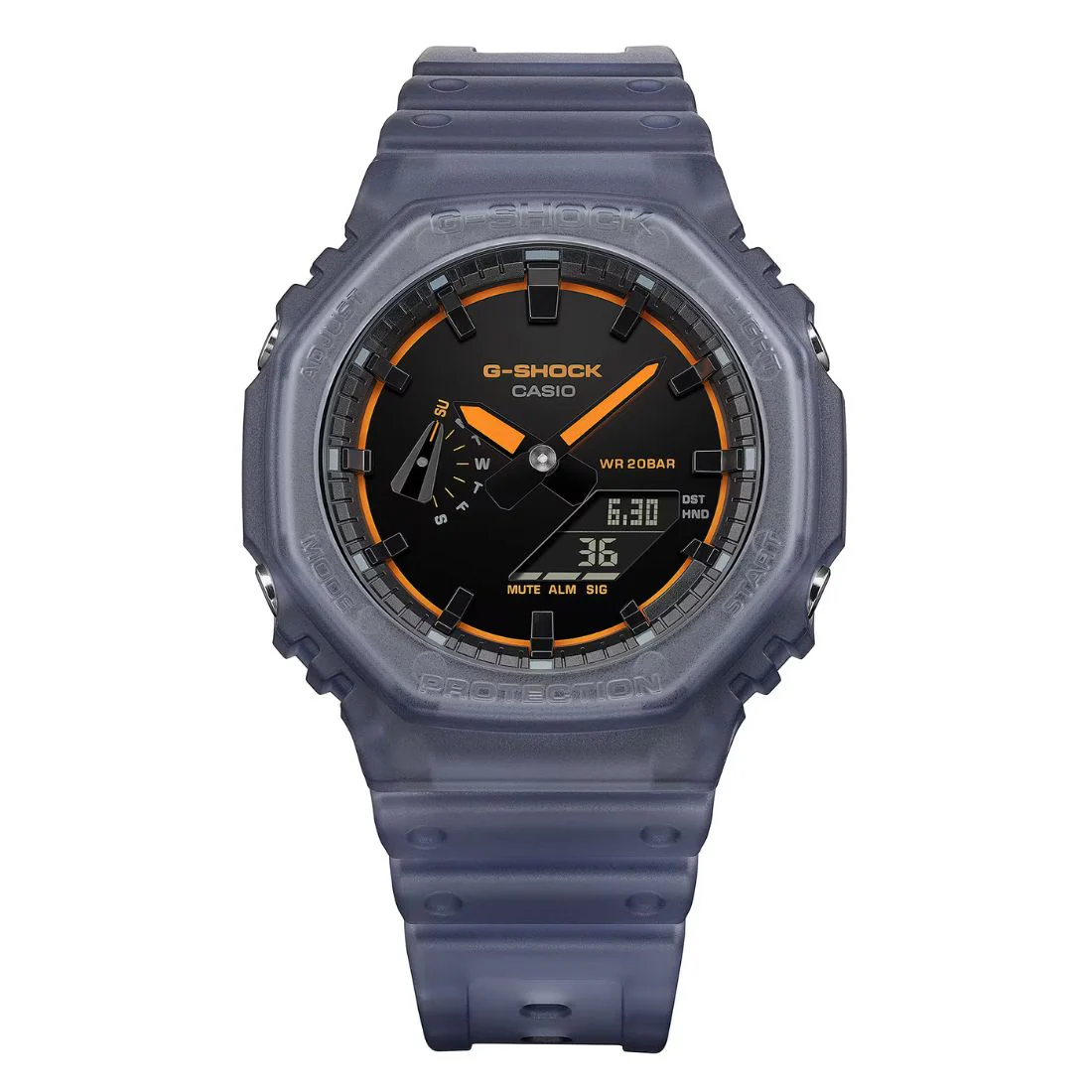 Orologio G-Shock GA-2100K-2AER blu finitura opaca