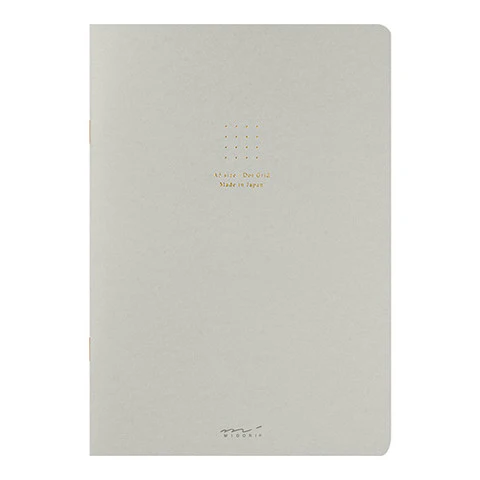 MD Notebook Soft Color - A5 - Dot Grid - Gray